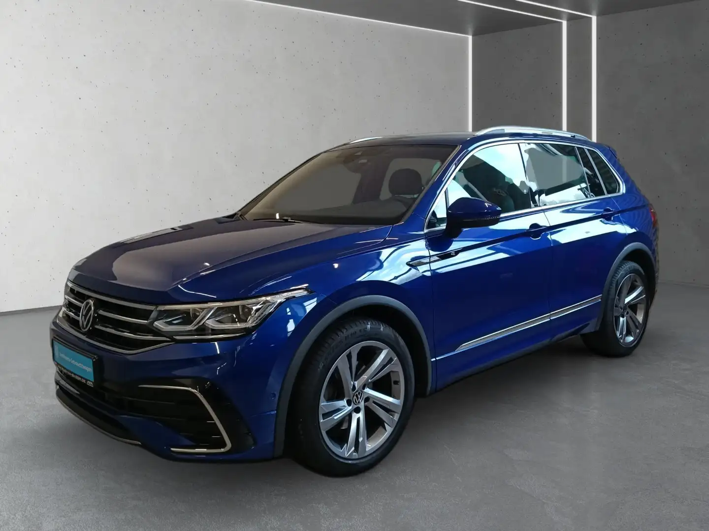 Volkswagen Tiguan 1.5 TSI R-Line DSG Matrix*Navi*ACC*RFK*DC Blau - 2