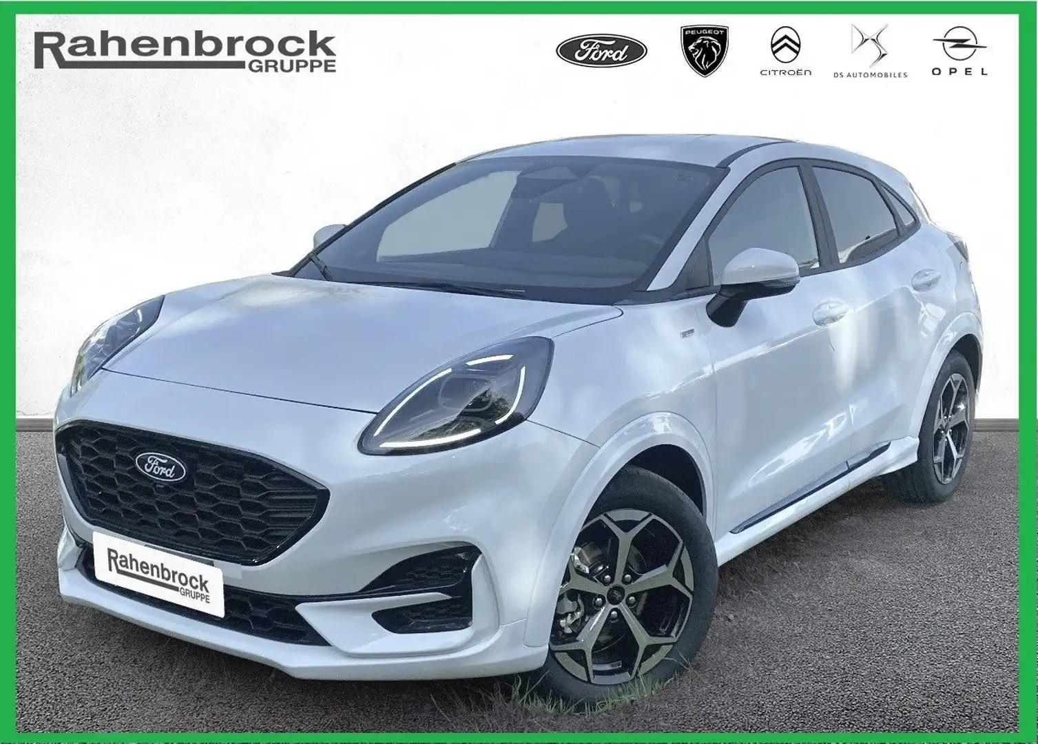 Ford Puma ST-Line EcoBoost MildHybrid - AUTOMATIK Blanco - 1