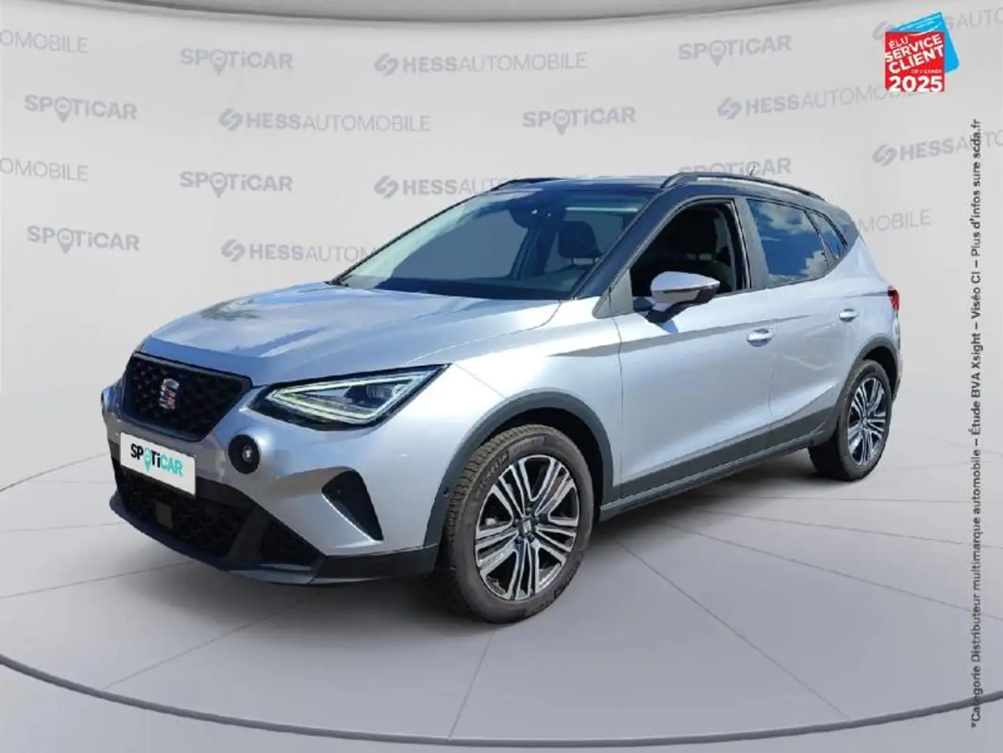 SEAT Arona 1.0 TSI 115ch Copa DSG7 Gris - 1