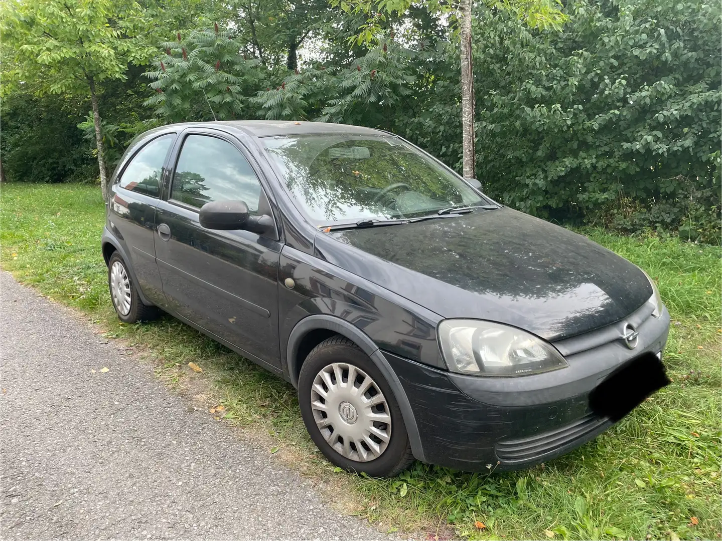 Opel Corsa Schwarz - 1