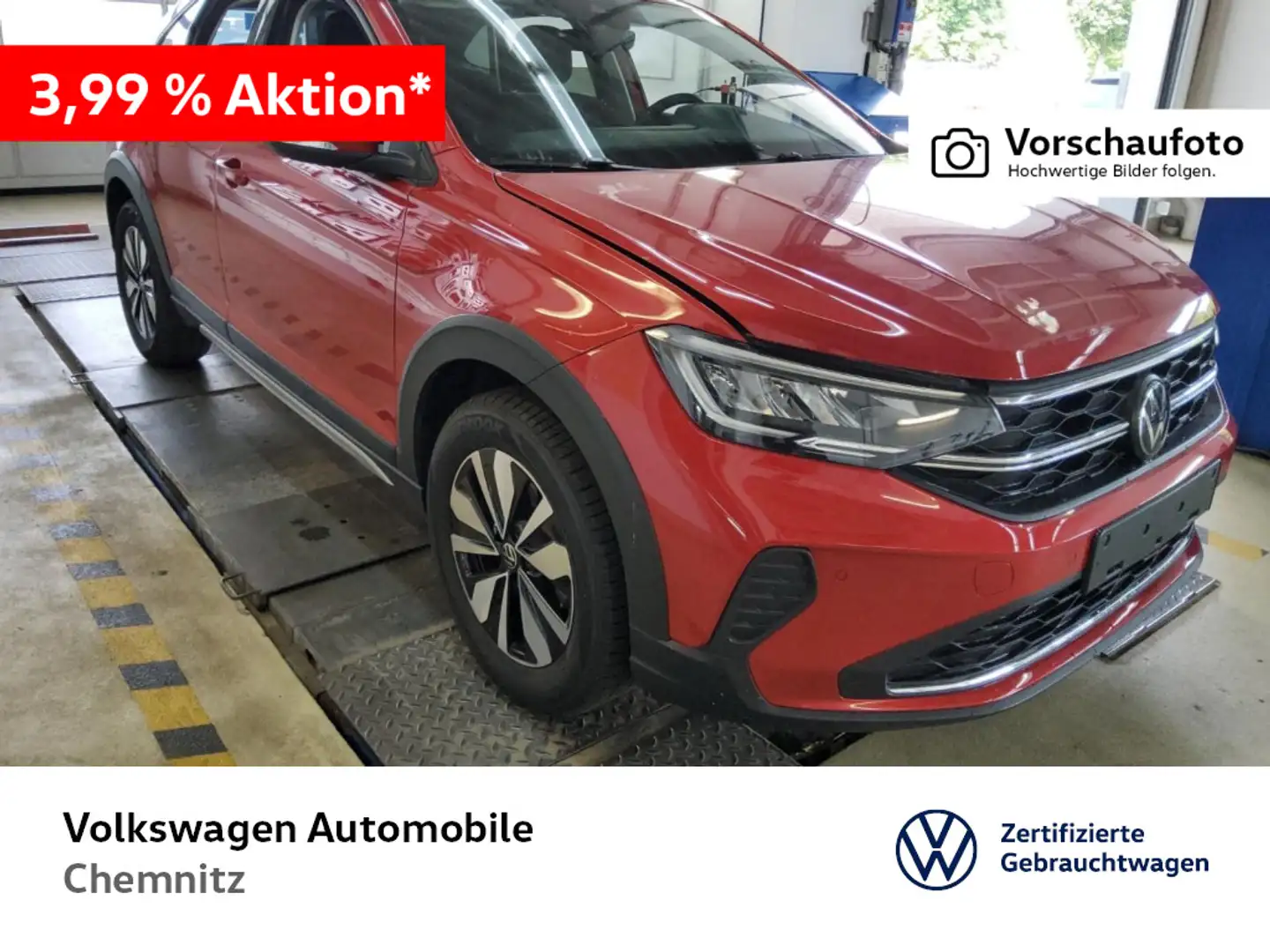 Volkswagen Taigo 1.0 TSI Move CarPlay LED DAB+ Rot - 1
