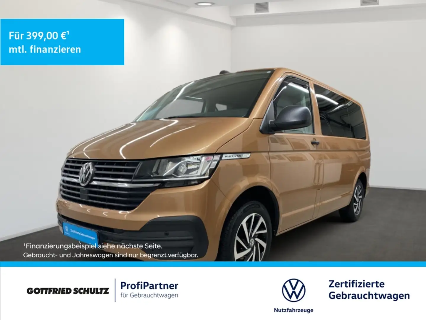 Volkswagen T6.1 Multivan Navi Family 2.0 TDI AHK Kamera Klima Bronze - 1