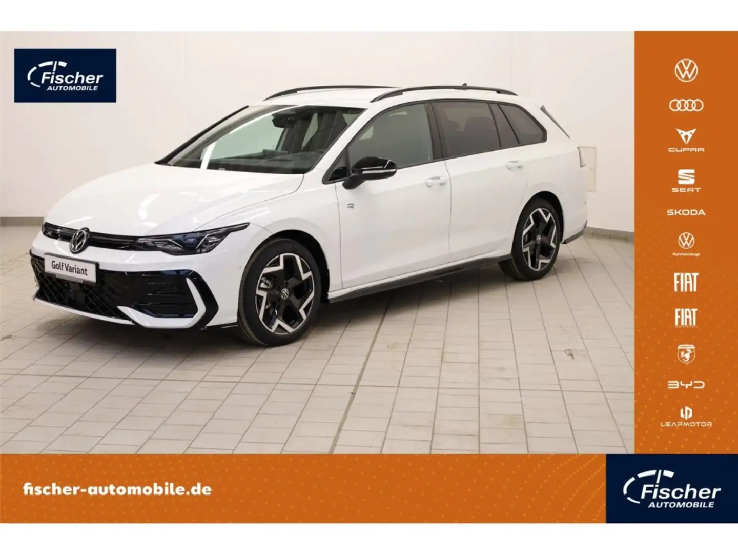 Volkswagen Golf Variant 1.5 eTSI OPF R-Line Weiß - 1