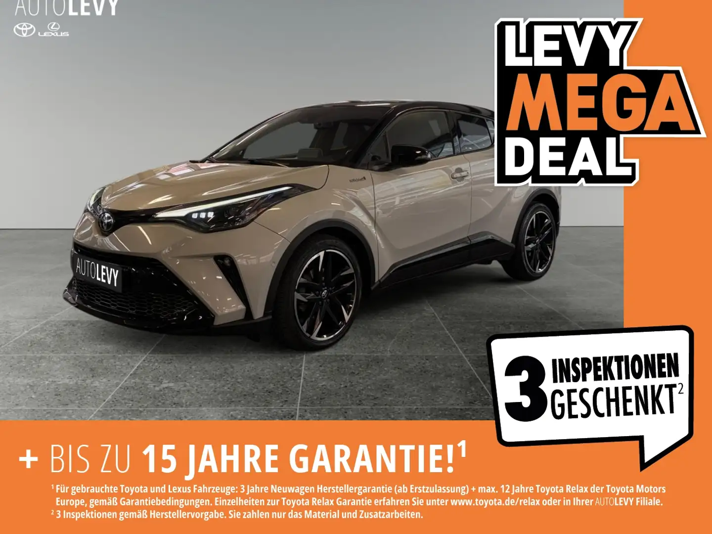 Toyota C-HR 2.0 Hybrid GR Sport *CARPLAY* Grau - 1