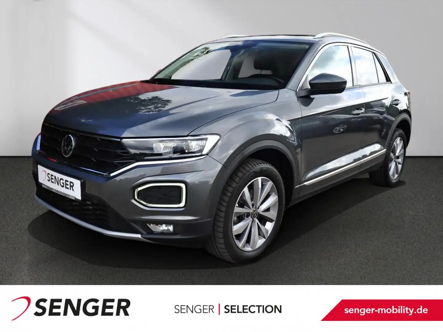 Volkswagen T-Roc 1.0 TSI Style Navi Pano LED App-Connect Grau - 1