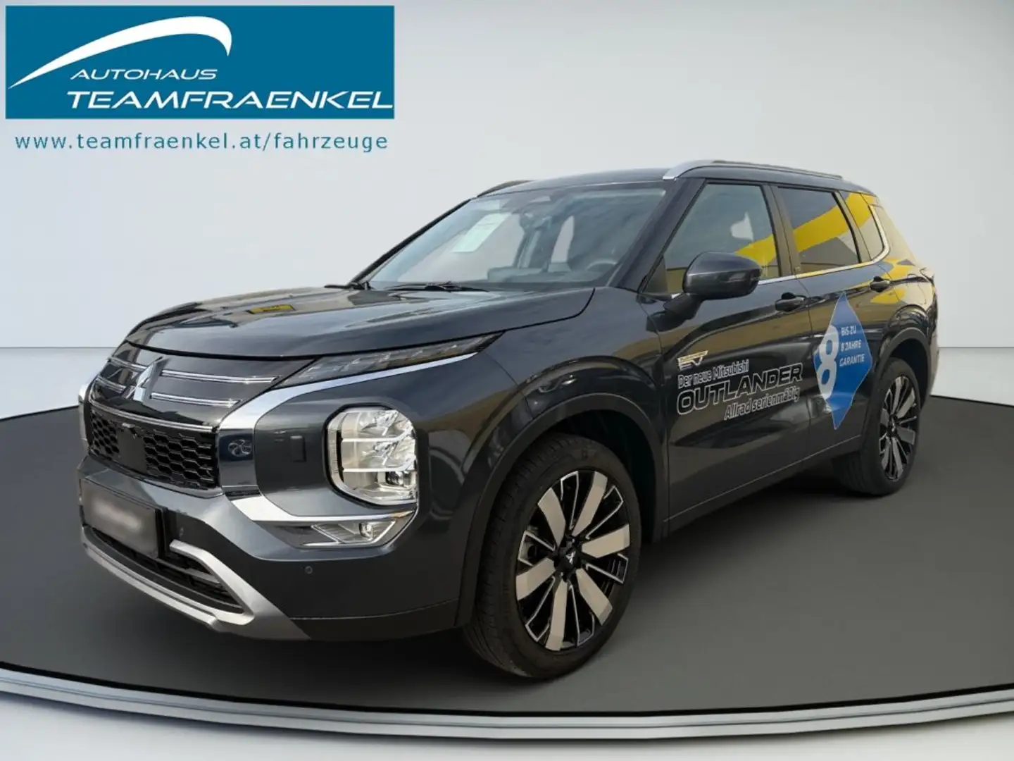 Mitsubishi Outlander PHEV 2,4 4WD Intense AT 25 Grau - 1