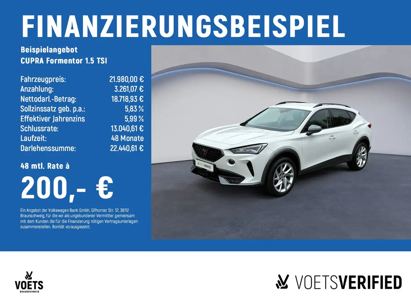 CUPRA Formentor 1.5 TSI LED+PDC+KLIMA Wit - 2