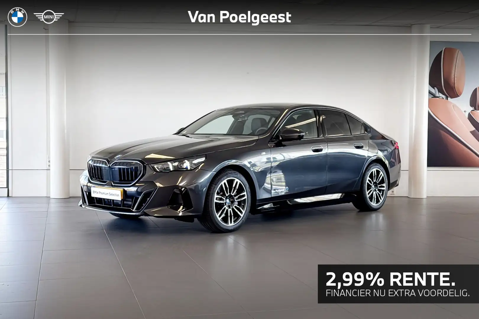 BMW i5 Sedan eDrive40 M Sport Edition | Stoelventilatie | Grijs - 1