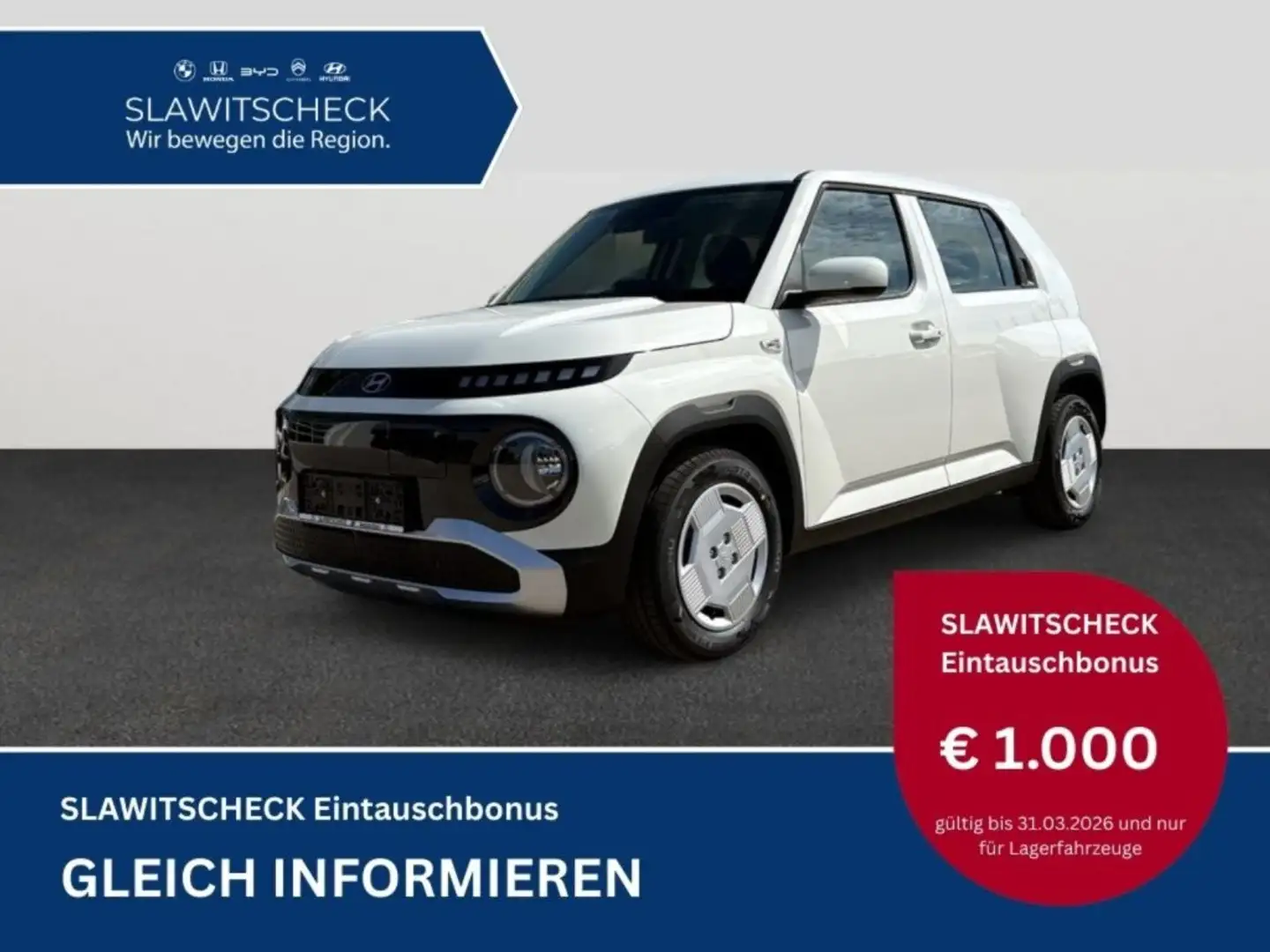 Hyundai Inster Smart Line 42kWh r5s41-P1 Weiß - 1