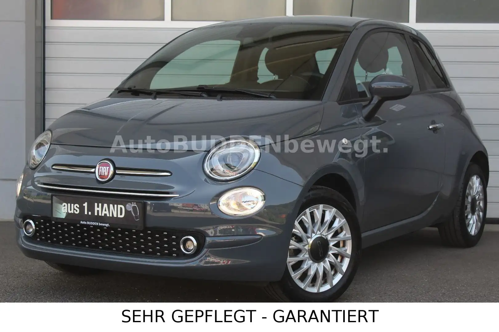 Fiat 500 1.0 GSE HYBRID LOUNGE - NAVI - 1. HAND - GARANTIE Grau - 1
