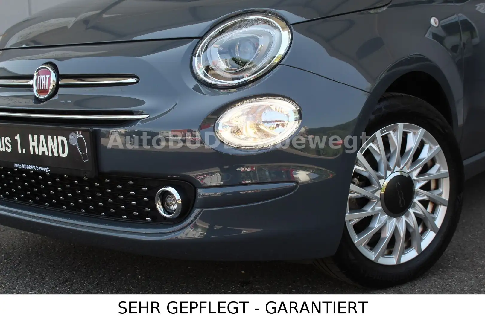 Fiat 500 1.0 GSE HYBRID LOUNGE - NAVI - 1. HAND - GARANTIE Grau - 2