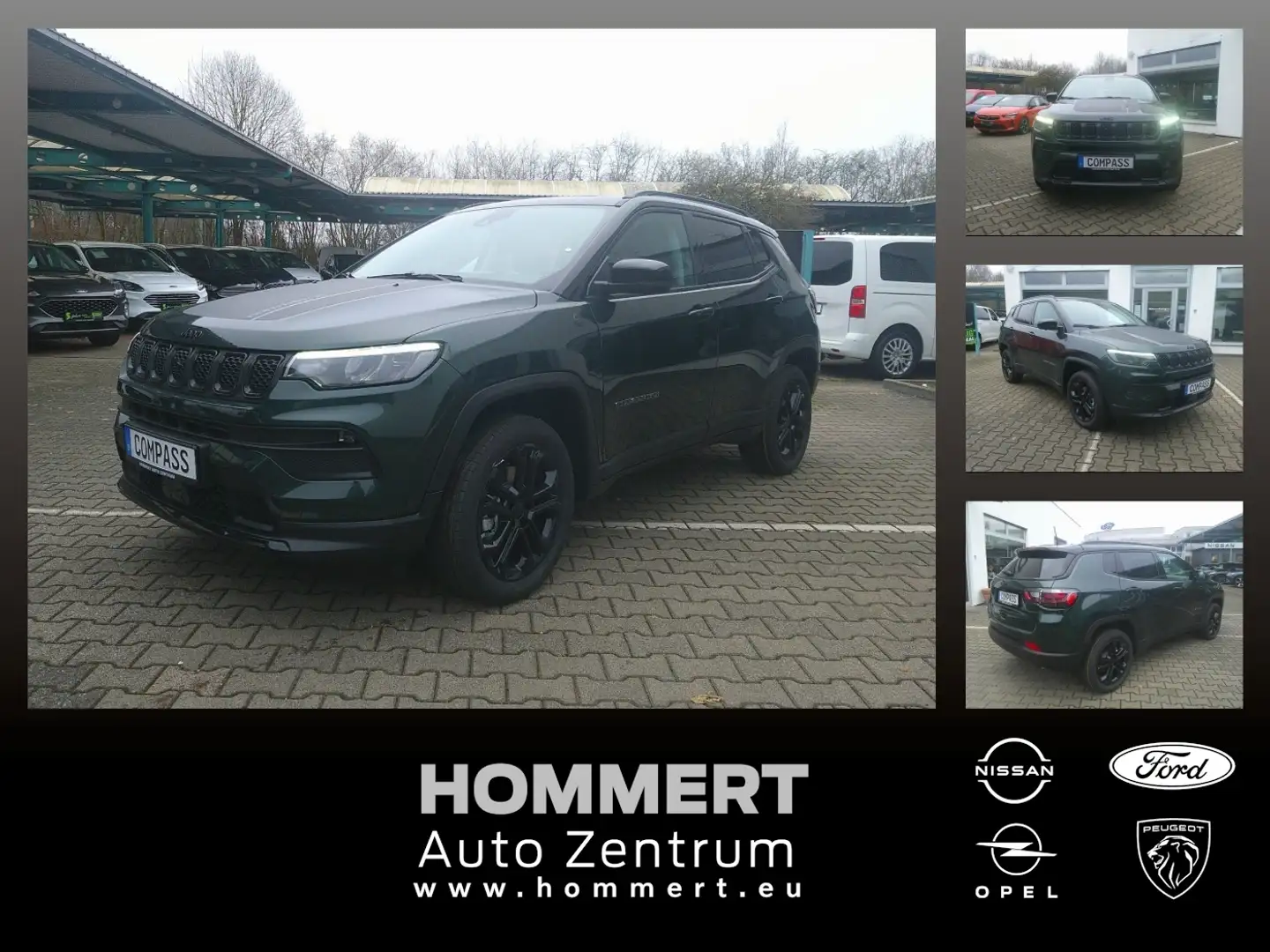 Jeep Compass 1.5 MultiAir e-Hybrid North Star Grün - 1