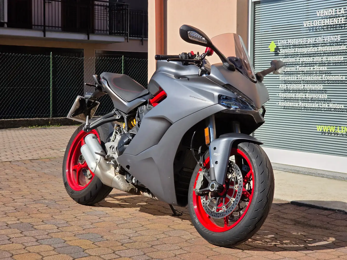 Ducati SuperSport 939 Quick Shift Up & Down Grigio - 1