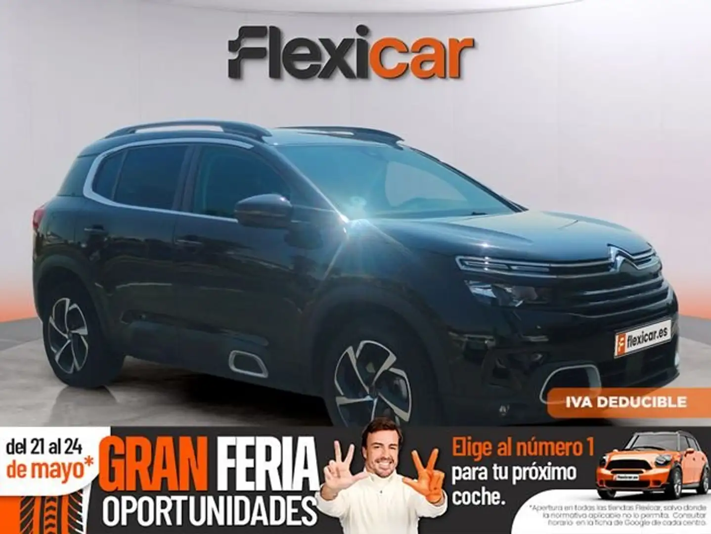 Citroen C5 Aircross BlueHdi+132kW+%28180CV%29+S%26S+EAT8+Feel Negro - 1