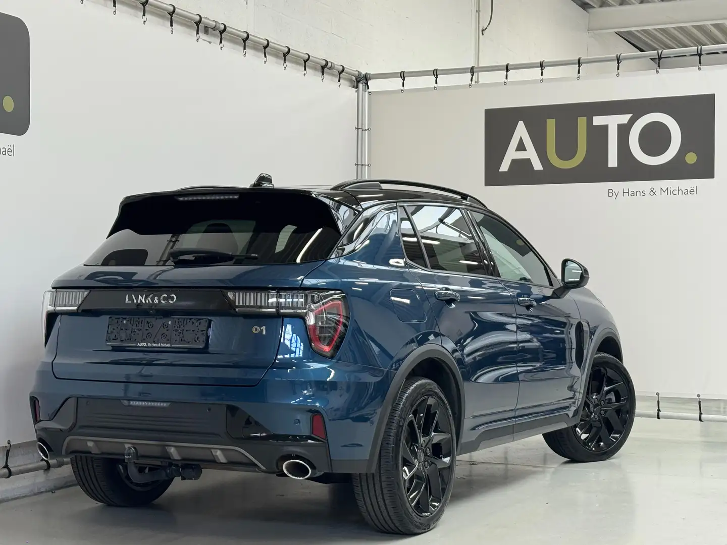 Lynk & Co 01 1.5T PHEV MY2023 *black style*TREKH*ZWARTE HEMEL* Bleu - 2
