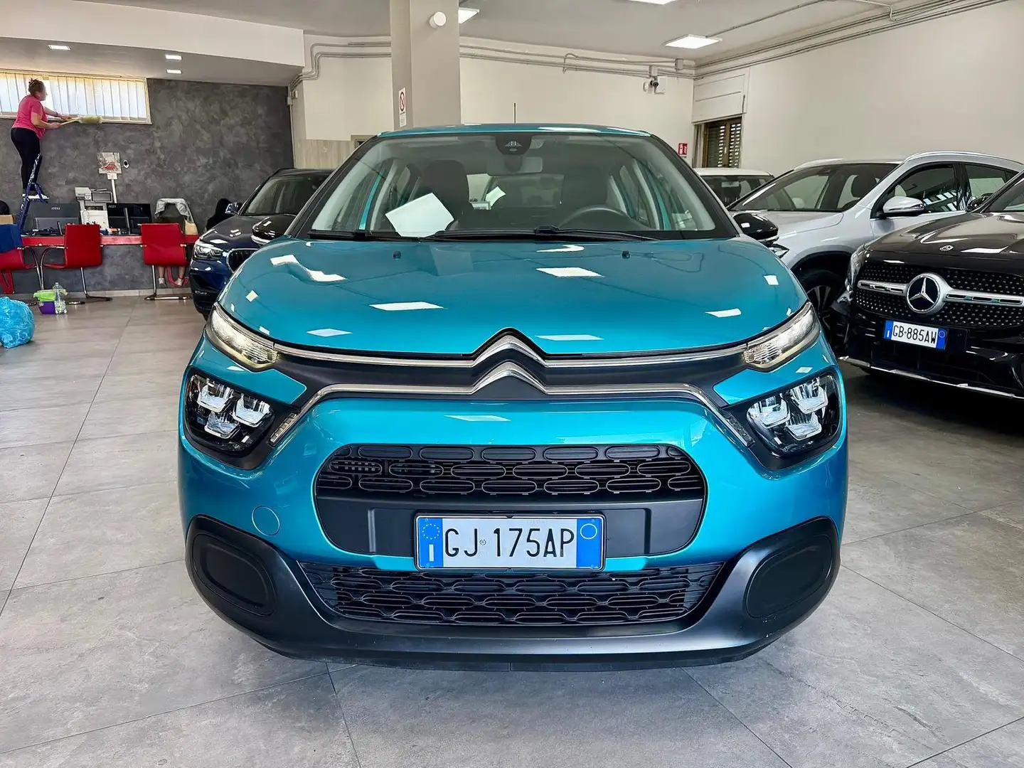 Citroen C3 1.5 BlueHDi 100CV Feel 2022 Blu/Azzurro - 2