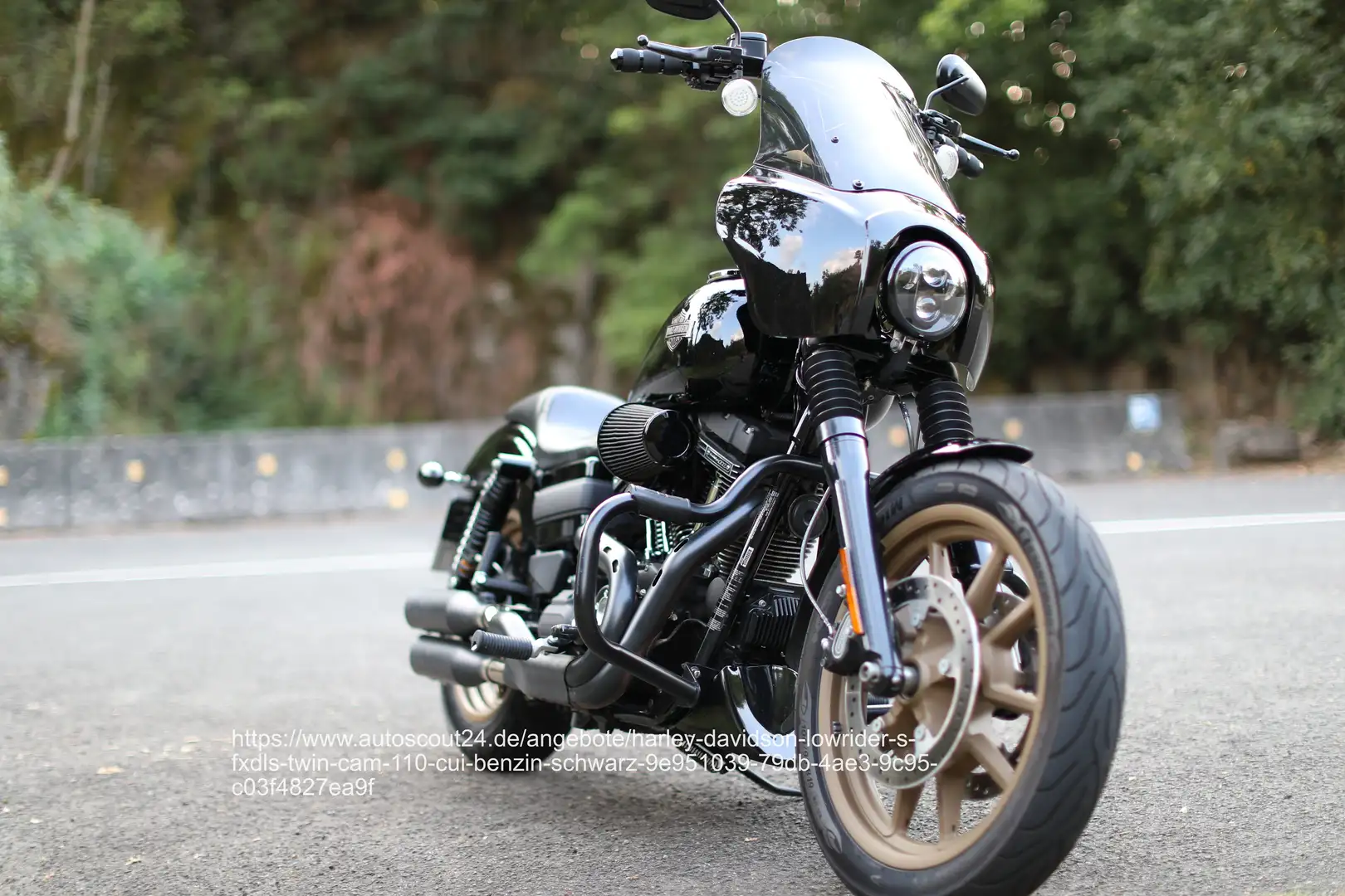 Harley-Davidson Lowrider S FXDLS, Twin Cam 110 cui Schwarz - 2
