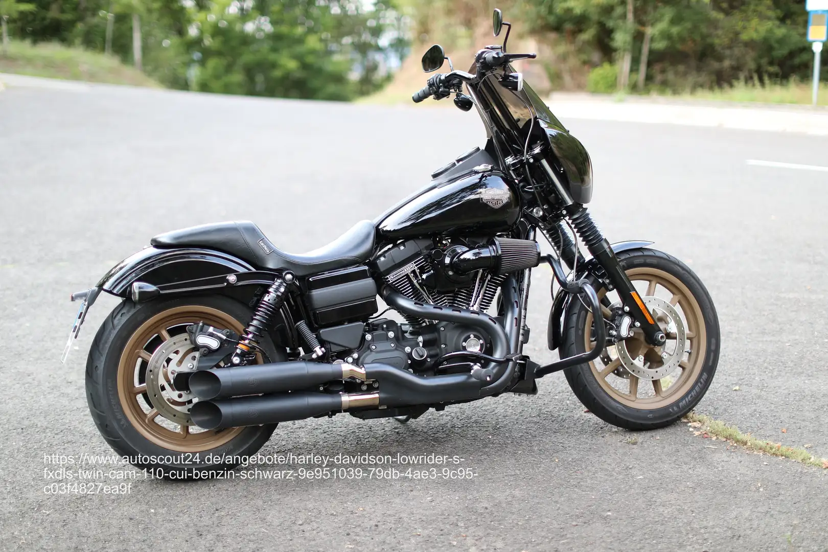 Harley-Davidson Lowrider S FXDLS, Twin Cam 110 cui Schwarz - 1