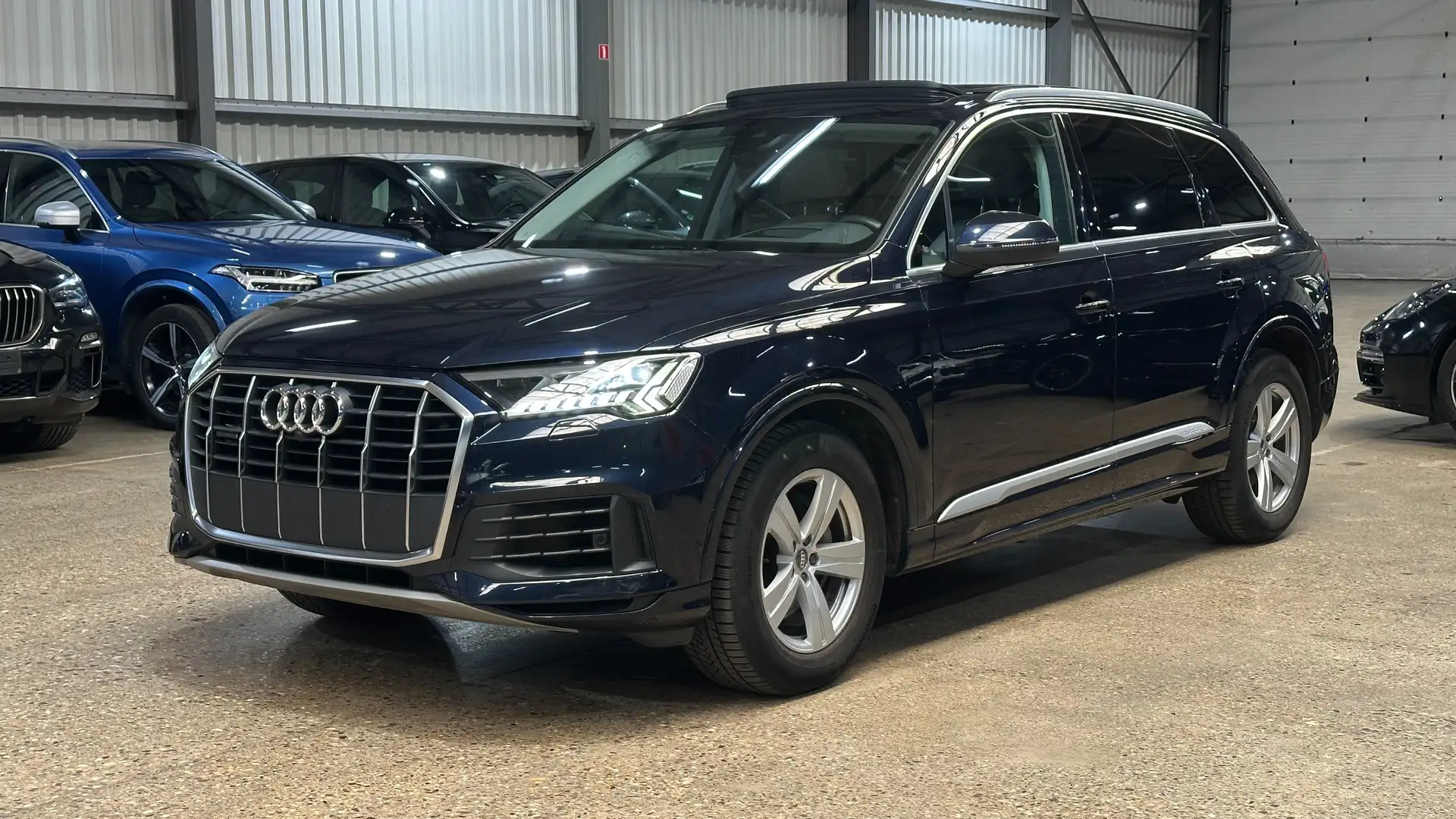 Audi Q7 50 TDi Quattro Tiptronic Bleu - 1
