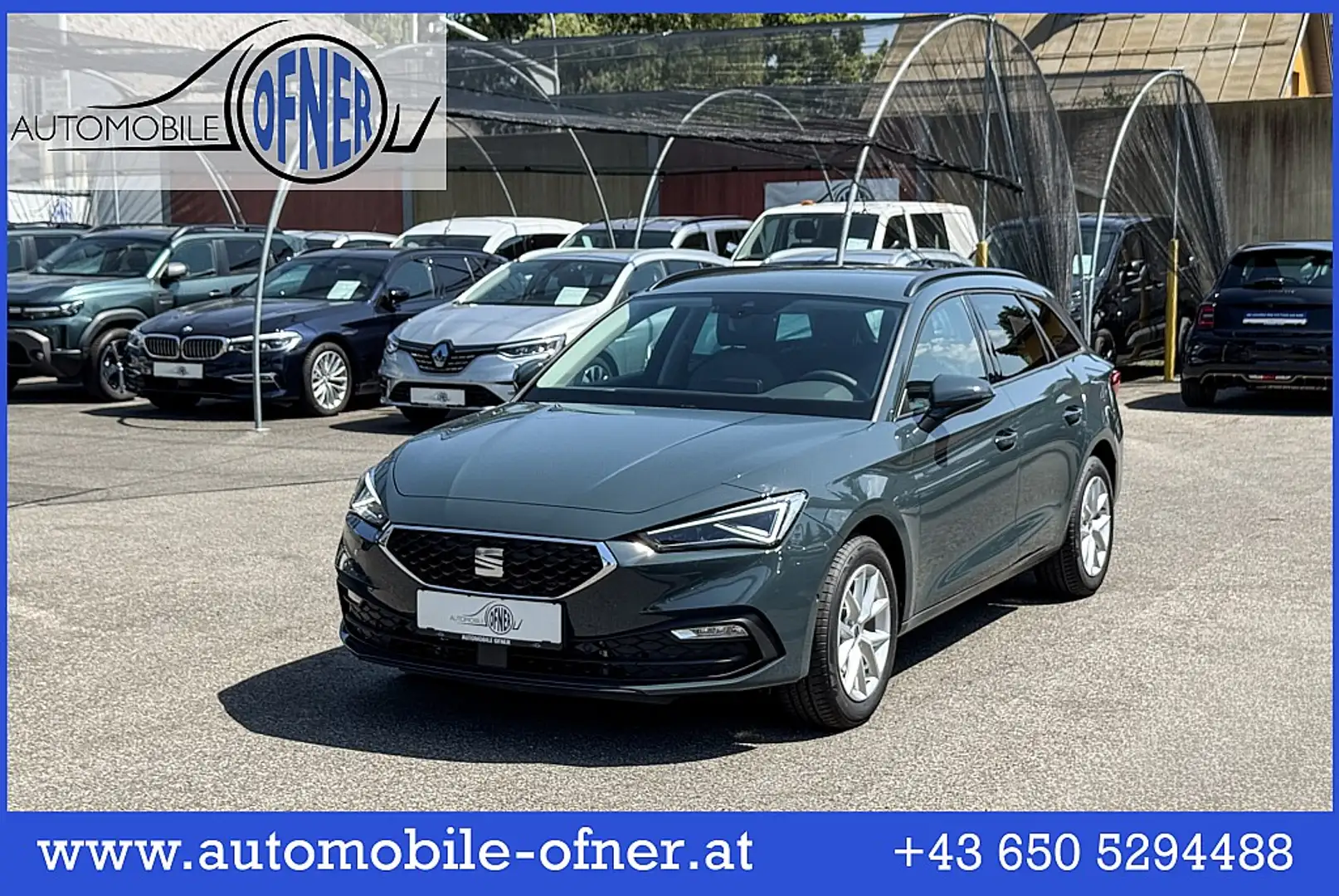 SEAT Leon SP 1,5 TSI Style Matrix-LED PDC Kamera Sitz&Len... Blau - 1