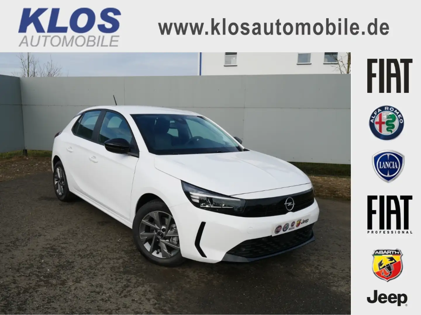 Opel Corsa EDITION 1.2T 100PS MT6 KOMFORT APPLE CARPLAY ALU Weiß - 1