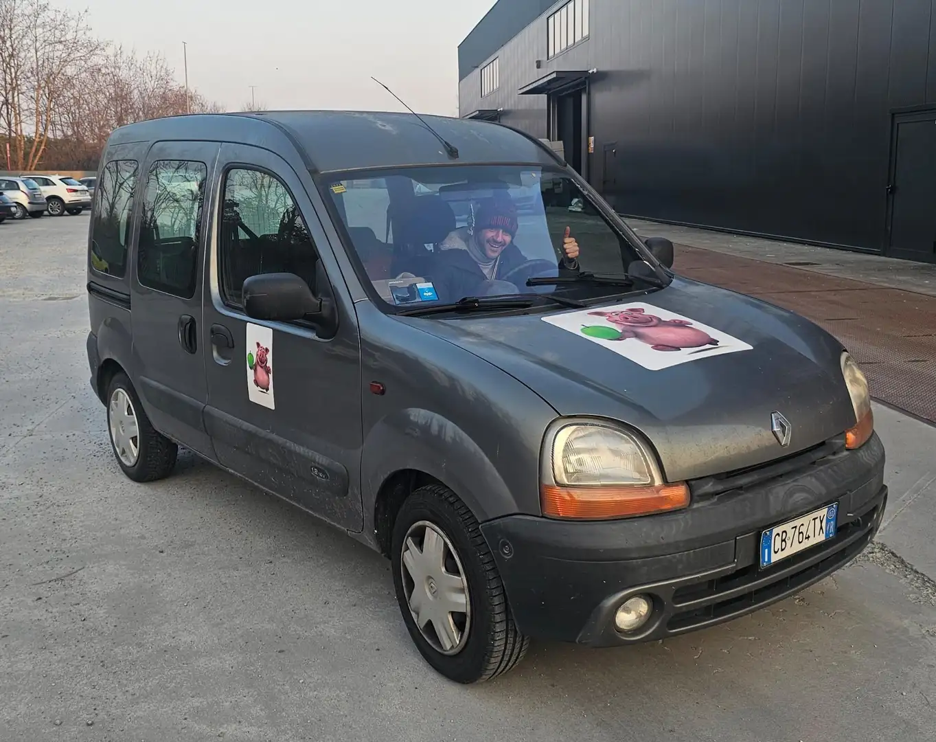 Renault Kangoo Kangoo I 20011.2 16v Privilege Gris - 1