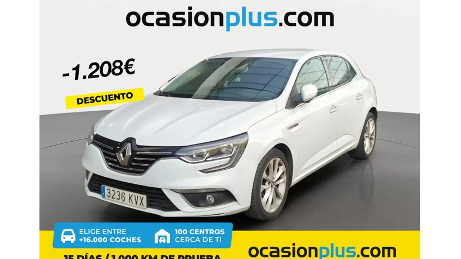 Renault Megane 1.3 TCe GPF Zen 103kW Weiß - 1
