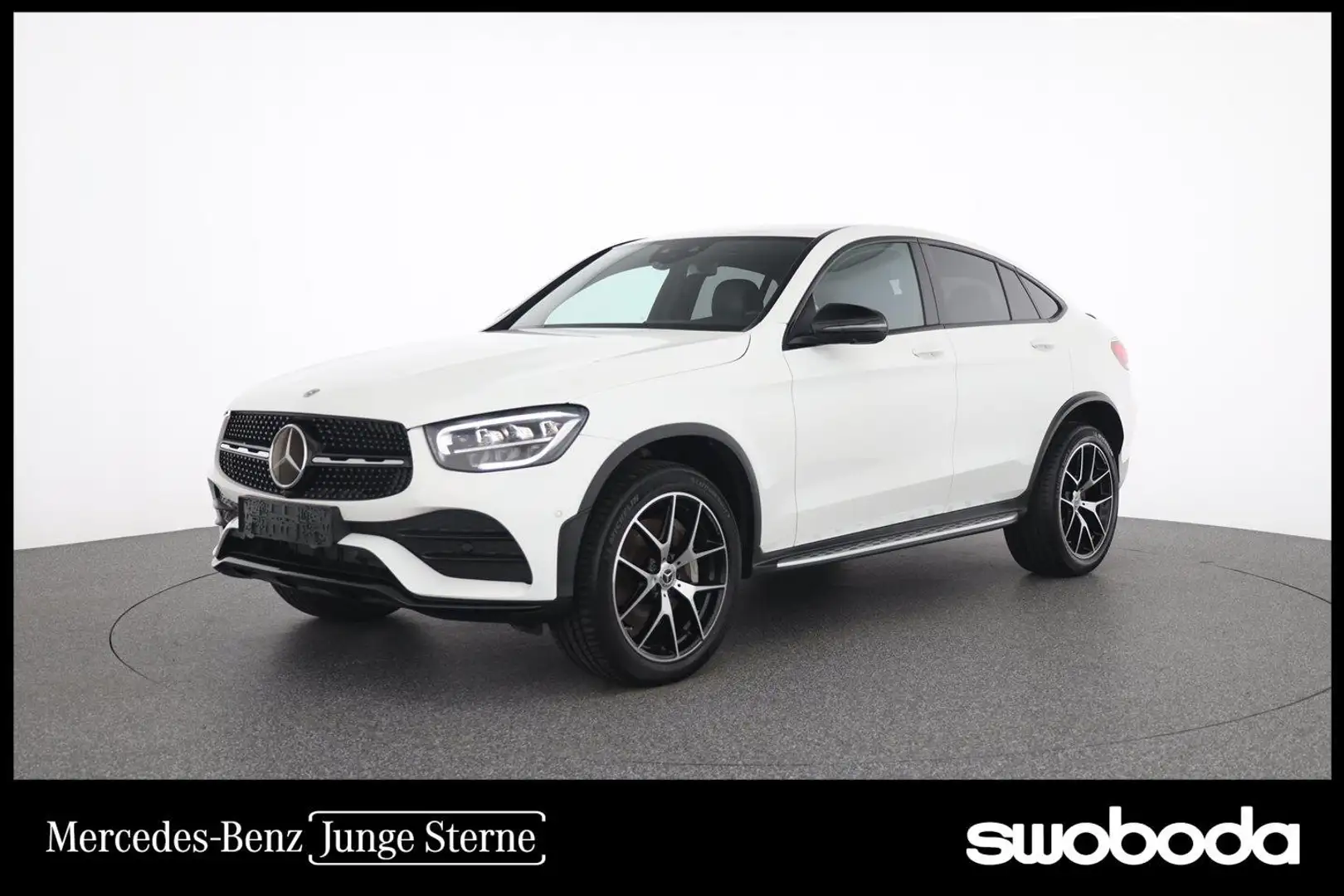 Mercedes-Benz GLC 300 de Coupe 4M AMG AHK Weiß - 1