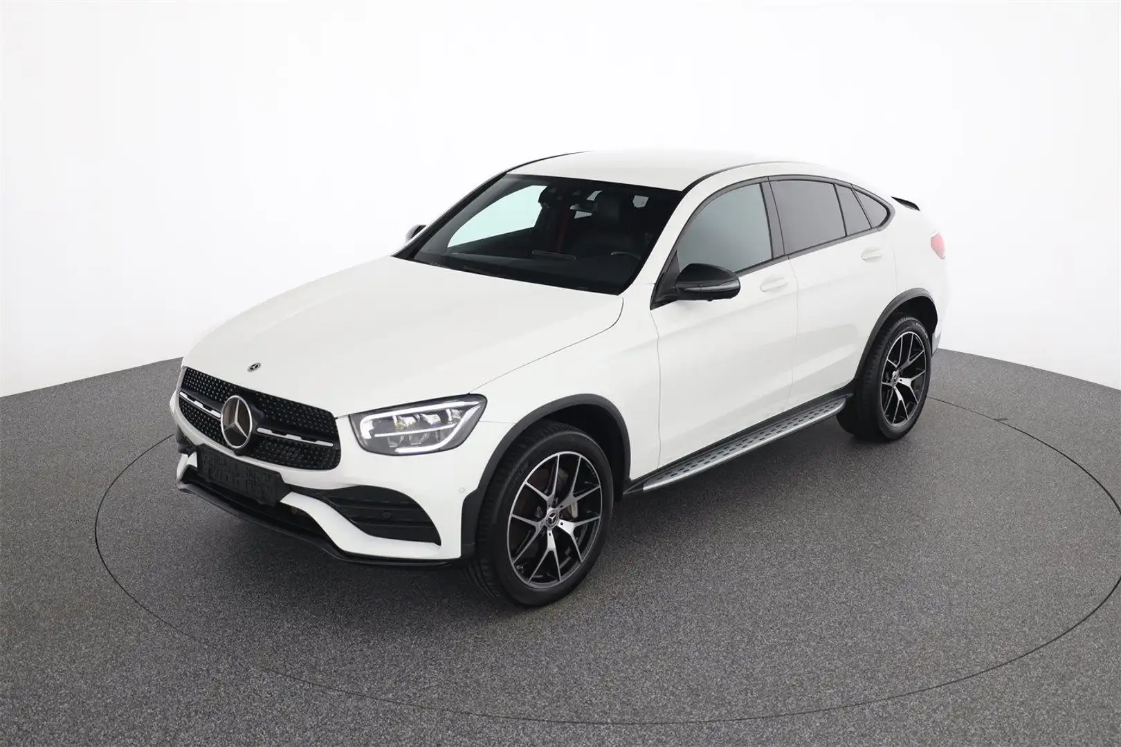 Mercedes-Benz GLC 300 de Coupe 4M AMG AHK Weiß - 2