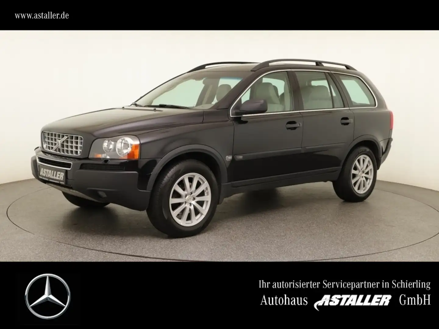 Volvo XC90 2.5 T AWD Momentum Leder+Parktr+SHZ+Tempom. Nero - 1