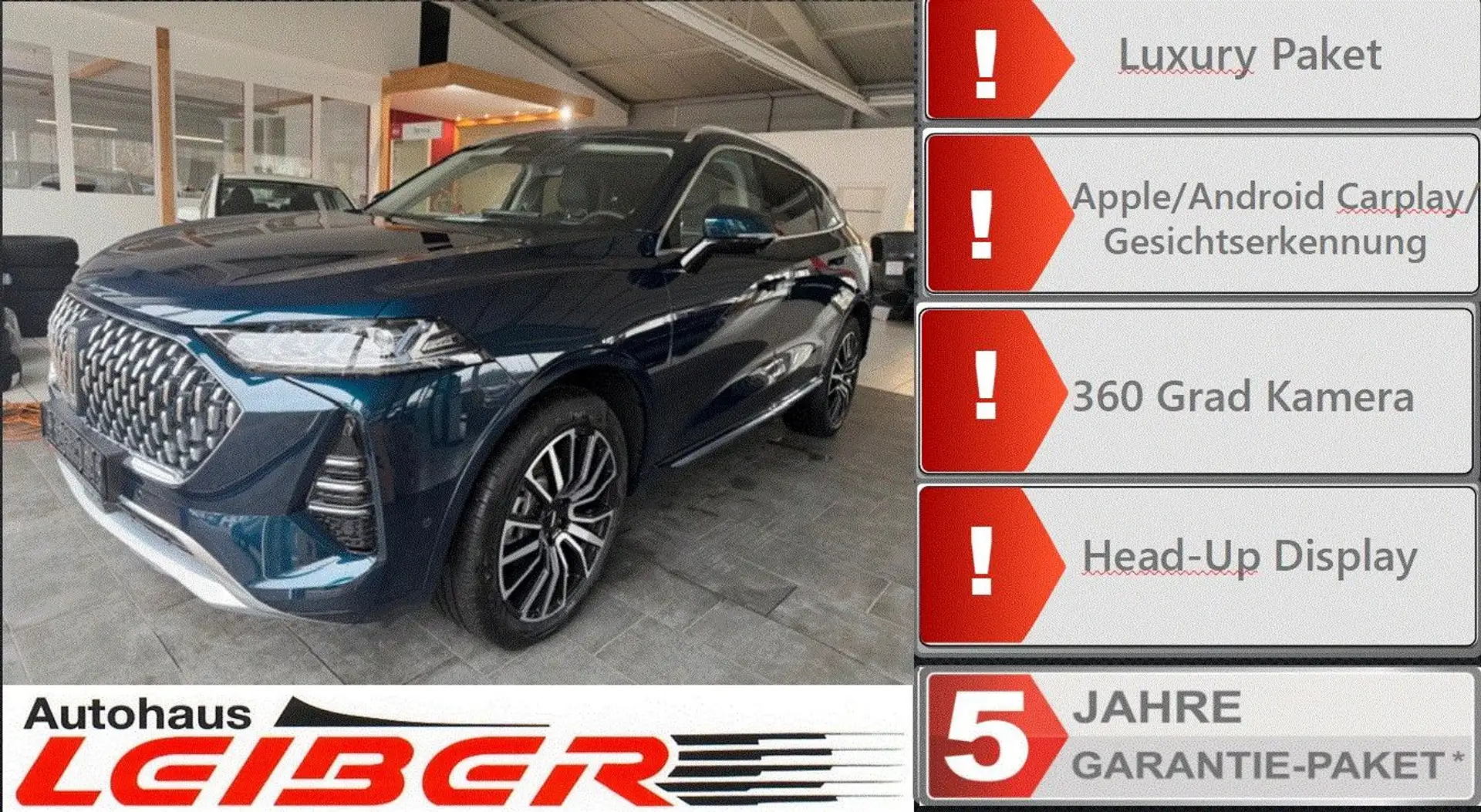 Wey Wey 05 2.0 PHEV 350 kW AWD Luxury Blau - 1