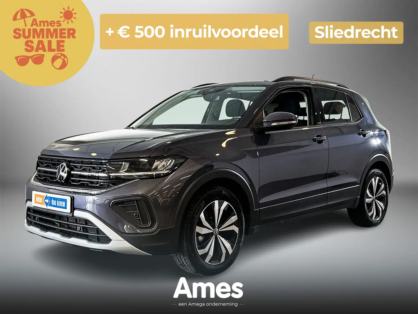 Volkswagen T-Cross 1.0 TSI 115pk Life Edition | Keyless | Achteruitri Grijs - 1