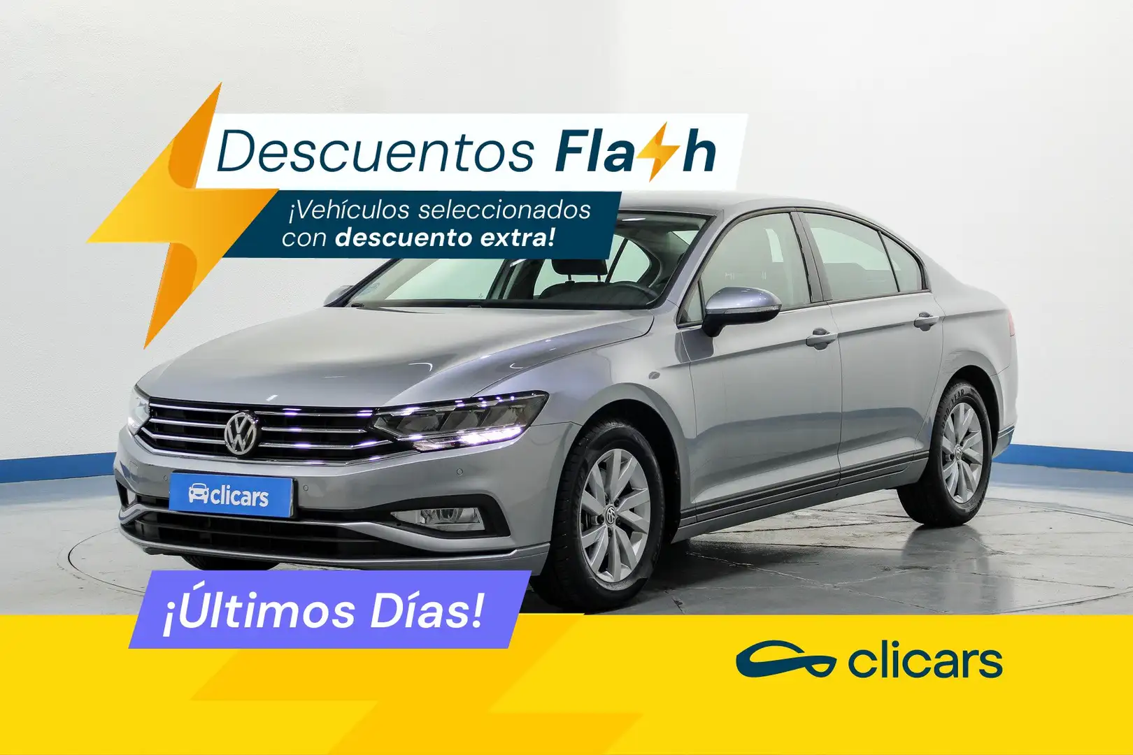 Volkswagen Passat 1.6TDI Business DSG7 Plateado - 1