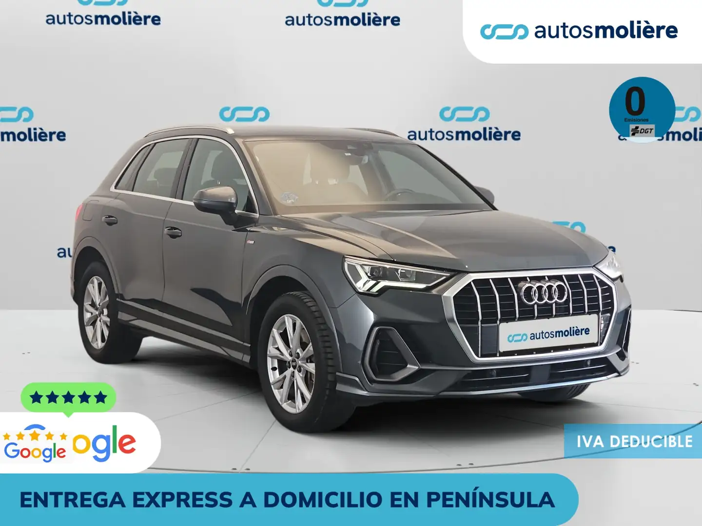 Audi Q3 45 TFSIe S line S-tronic Gris - 2