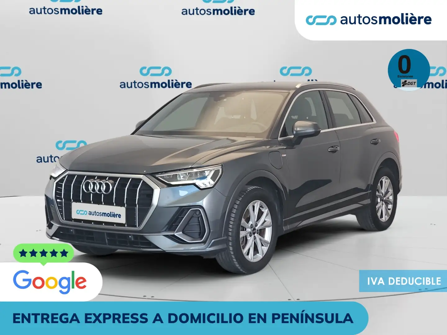 Audi Q3 45 TFSIe S line S-tronic Gris - 1