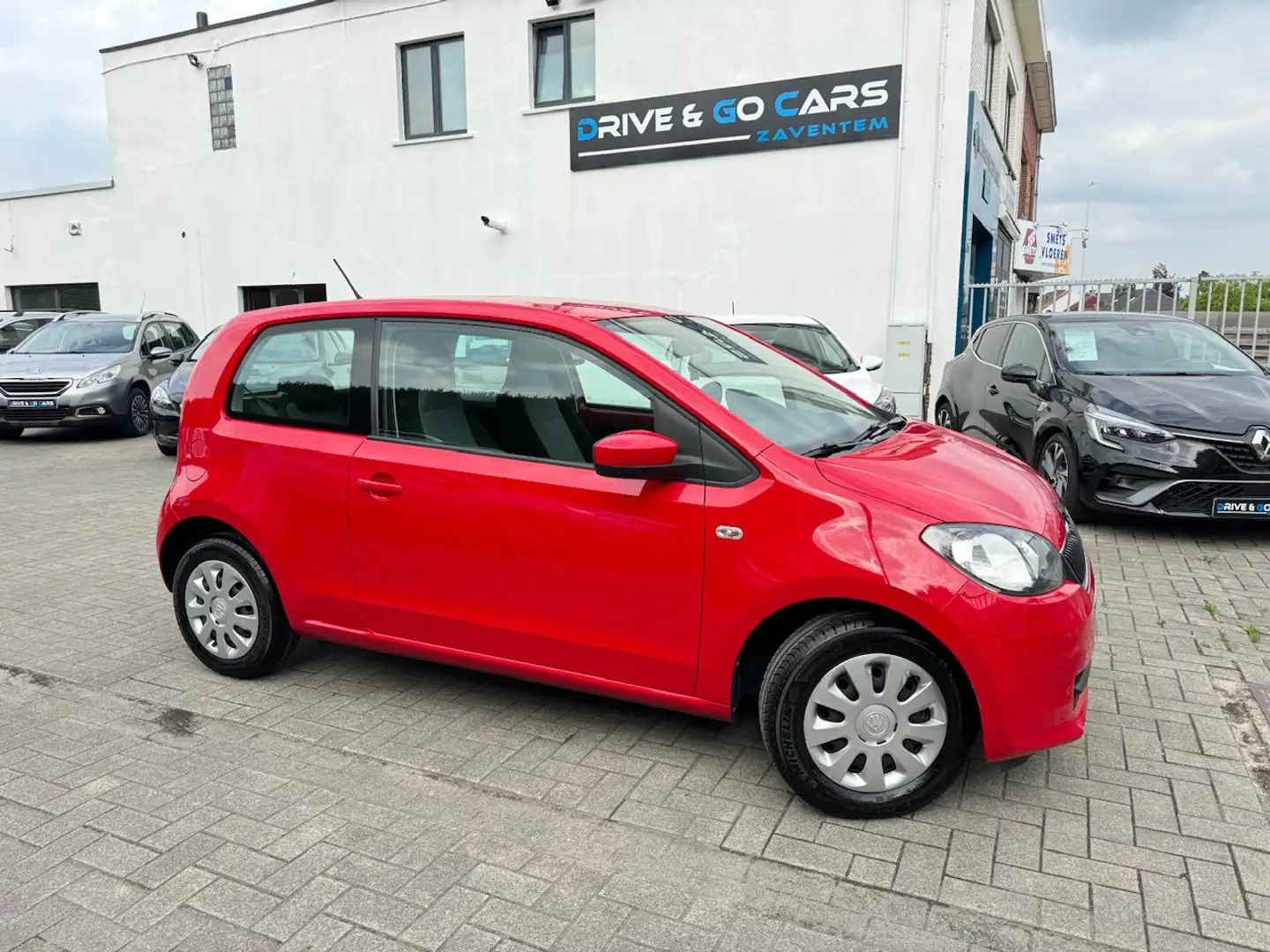 Skoda Citigo 1.0i Benzine - Airco ** 1 JAAR GARANTIE ** !! Rouge - 1