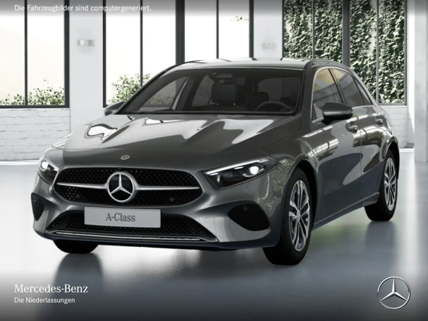 Mercedes-Benz A 250 e PROGRESSIVE+AHK+MULTIBEAM+KAMERA+TOTW+8G Grau - 2