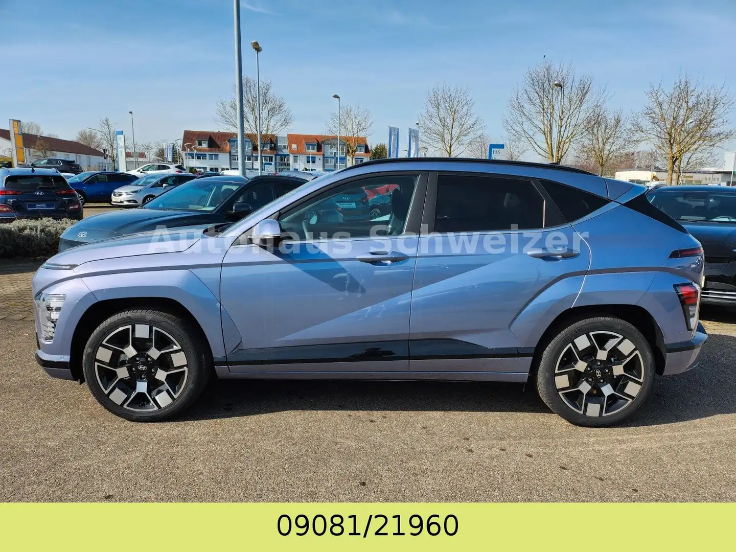 Hyundai KONA E Prime Leder Sitzpaket Assistenz Bose 19" Blau - 2