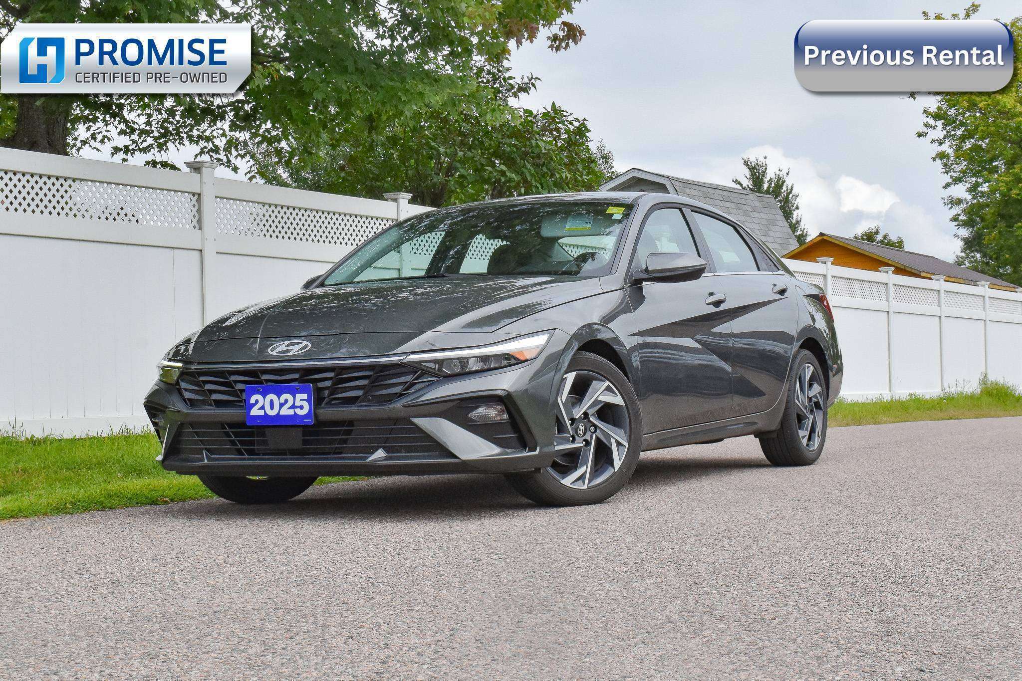 Gray 2025 Hyundai Elantra Sedan  Automatic