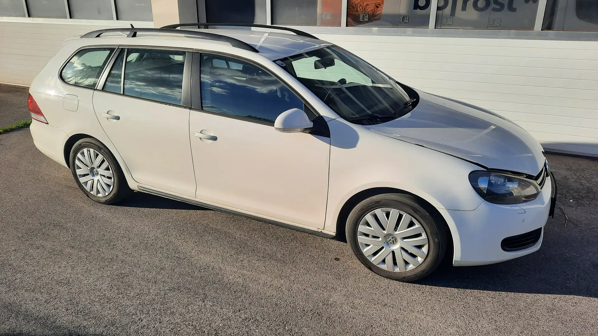 Volkswagen Golf Variant Rabbit 1,6 TDI DPF Blanco - 2