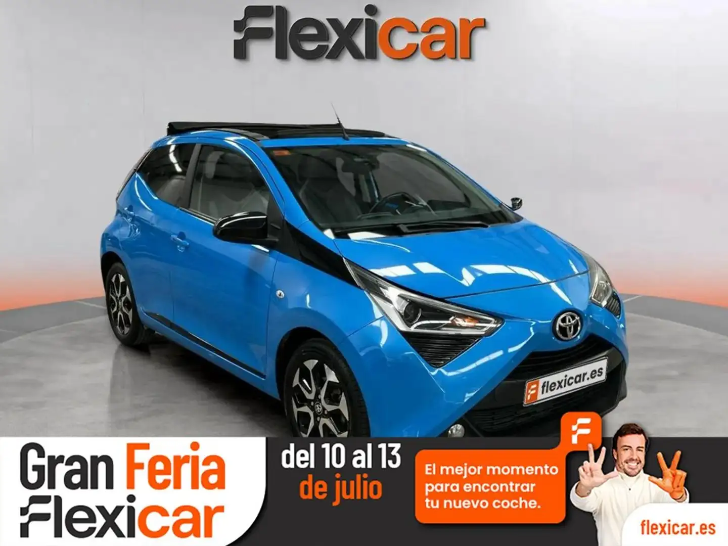 Toyota Aygo 70 x-style Bleu - 1