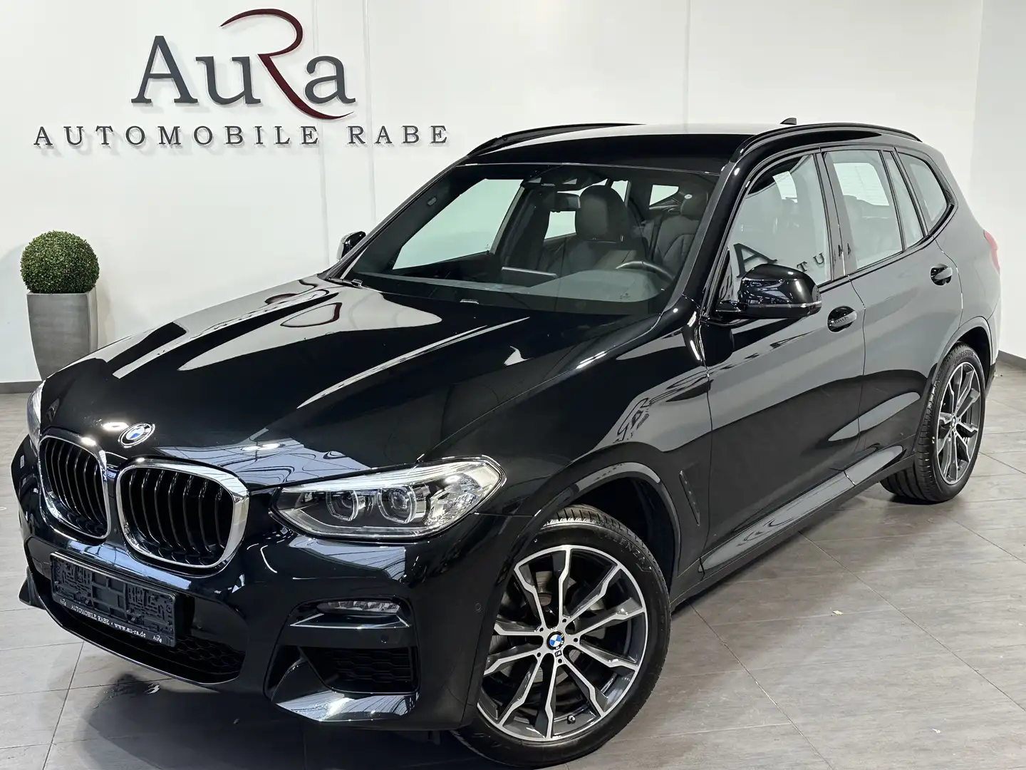 BMW X3 xDrive20d M-Sport NAV+LED+AHK+H&K+20ZO+360° Czarny - 2
