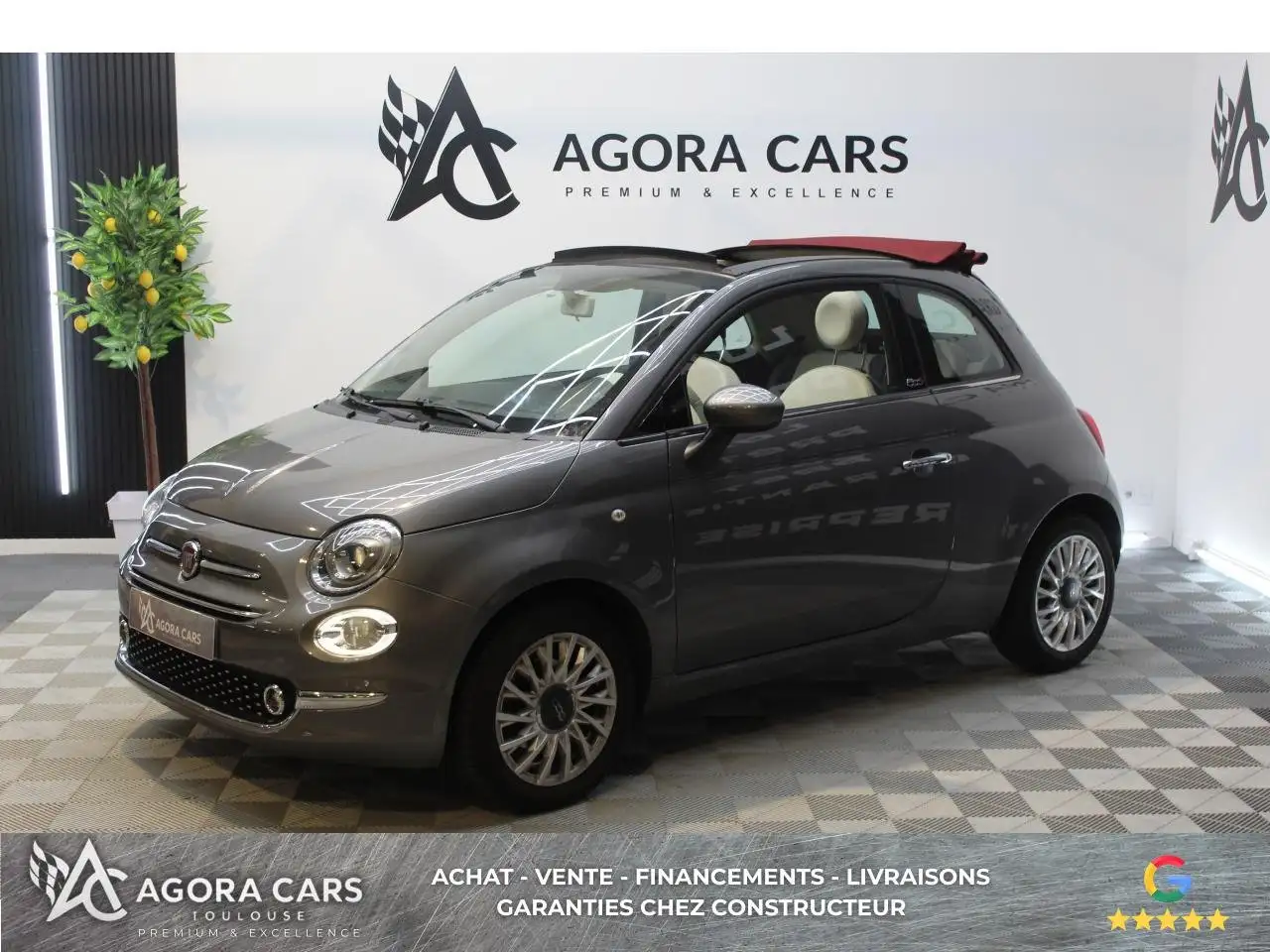 Fiat 500 1.2i - 69 Eco Pack 2020 BERLINE Star PHASE 2 — photo 1 of 31