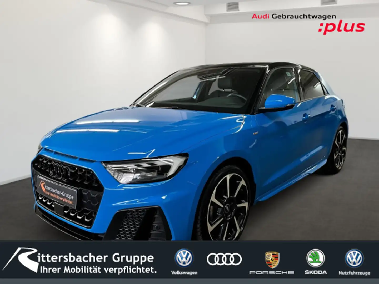 Audi A1 25 TFSI s-line SHZ Privacy Einoarkh Bleu - 1