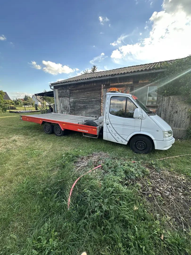 Ford Transit Transit 2,5 D, Abschleppwagen, Knicklader Білий - 2