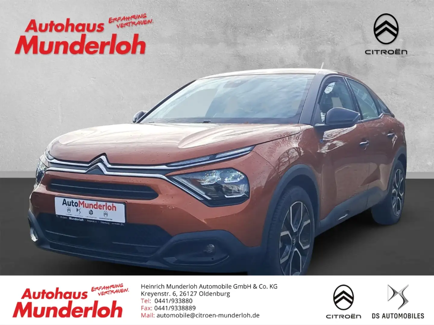 Citroen E-C4 Electric Feel KLIMAAUTOM. LED KÄLTEPAKET AUDIOSYSTEM PDC Коричневий - 1