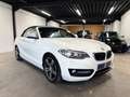 BMW 218 Cabriolet 218dA Sportline Blanc - thumbnail 4