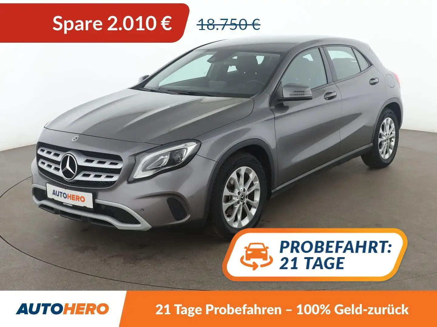 Mercedes-Benz GLA 200 GLA 200 d *NAVI*TEMPO*SHZ*PDC* Grau - 1