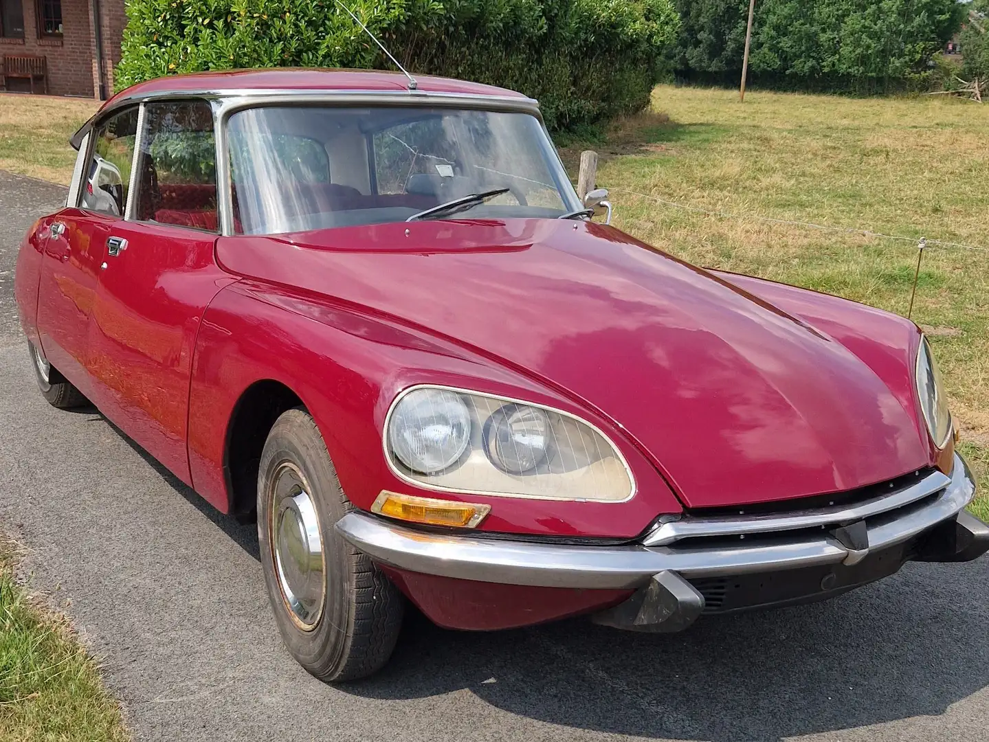 Citroen DS Id 20 (D Spezial) Kırmızı - 1