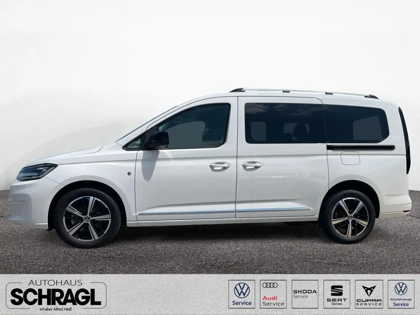Volkswagen Caddy Maxi Style 1.5 TSI DSG+7-SITZER+AHK+NAVI Weiß - 2